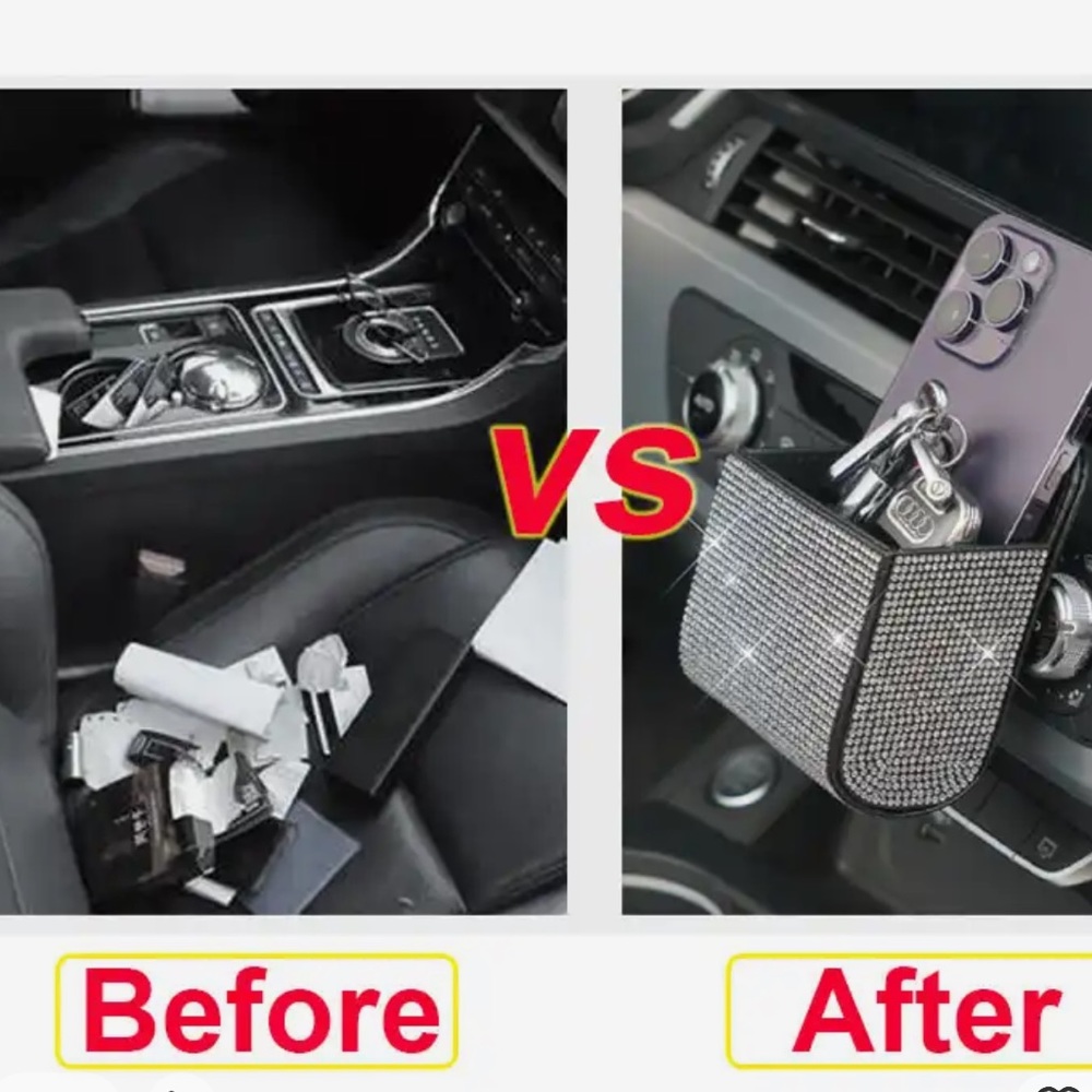 Car Interior Storage Bag: Keep Your Phone, Documents & Supplies Organized - Picture 5 of 10